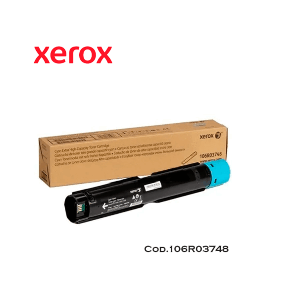 TONER XEROX 106R03748 CYAN PARA VERSALINK C7020 C7025 C7030