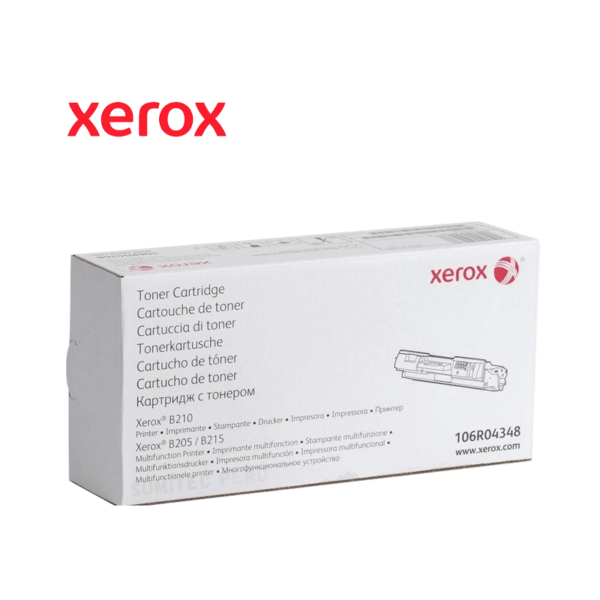 TONER XEROX 106R04348 NEGRO PARA B210 B215 B205