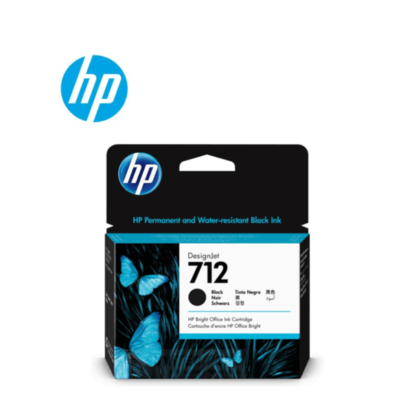 TINTA HP 3ED71A 712 NEGRO DESIGNJET NEGRO 80ML