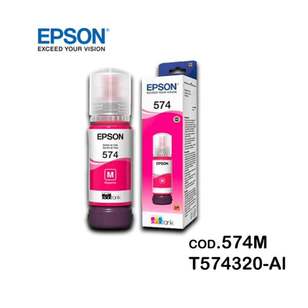 Tinta Epson T574120-AL 574M MagentaL8050 / L18050 70ml.