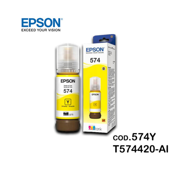 Tinta Epson T574120-AL 574Y Yellow L8050 / L18050 70ml.
