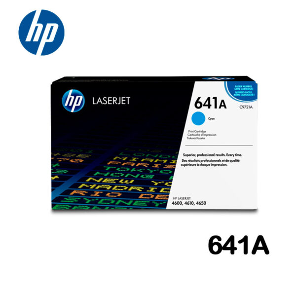 TONER HP C9721A (641A) L.J. 4600 CYAN