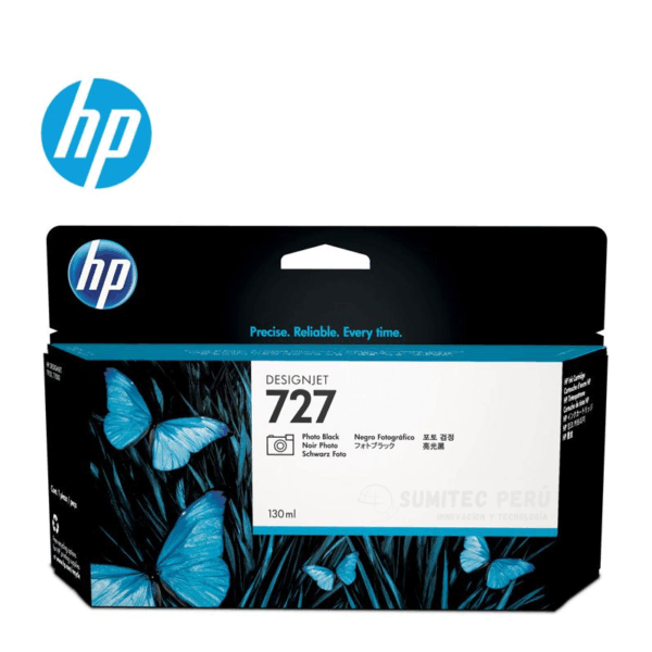 TINTA HP B3P23A 727 PHOTO BLACK T2500/T930 130ML