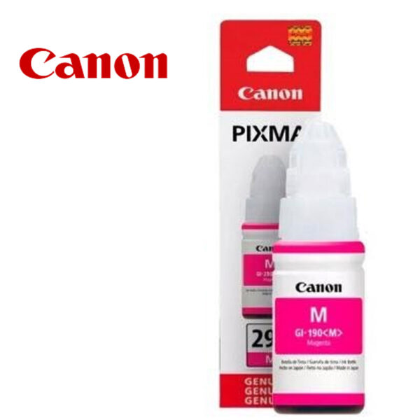 Botella de Tinta Canon GI-190 Magenta