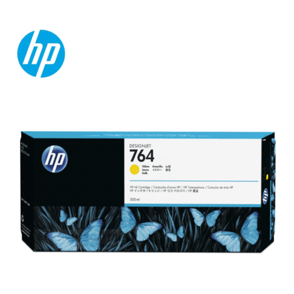 TINTA HP 764 C1Q15A YELLOW 300ML HP DESIGNJET T3500