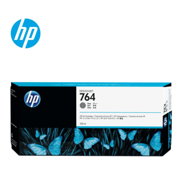 TINTA HP 764 C1Q18A GRAY 300ML HP DESIGNJET T3500