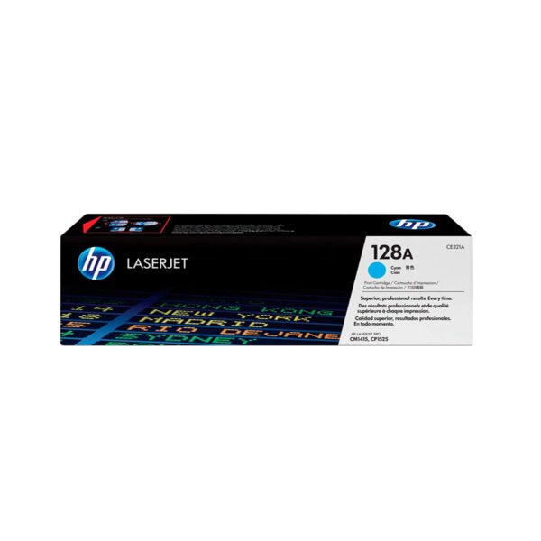 TONER HP CE321A 128A L.J. CM1415 CYAN 1.300 PAGINAS
