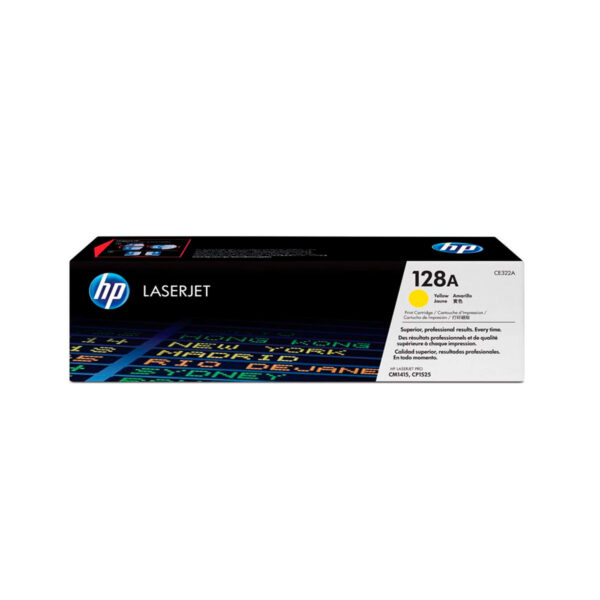TONER HP CE322A 128A L.J. CM1415 YELLOW 1.300 PAGINAS