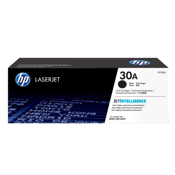 TONER HP CF230A 30A L.J. M230 NEGRO 1.600 PAGINAS