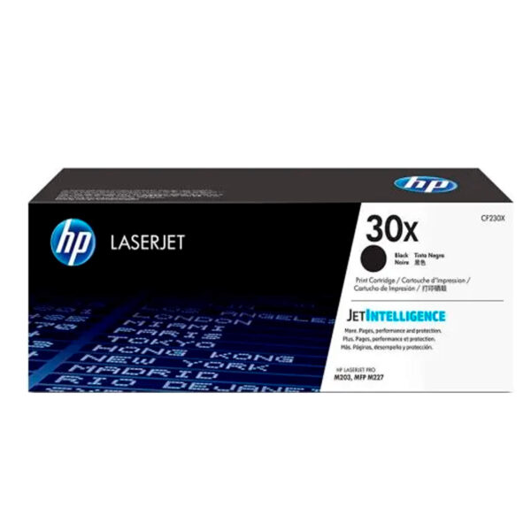 TONER HP CF230X 30X L.J. M230 NEGRO 3.500 PAGINAS