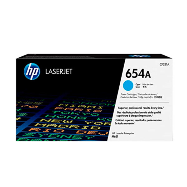 TONER HP CF331A 654A L.J M651 CYAN 15.000 PAGINAS