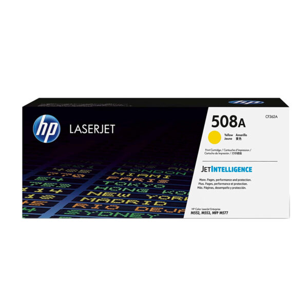 TONER HP CF362A 508A L.J M553 YELLOW 5.000 PAGINAS