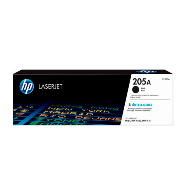 TONER HP CF530A 205A NEGRO L.J M154A 1.100 PAGINAS