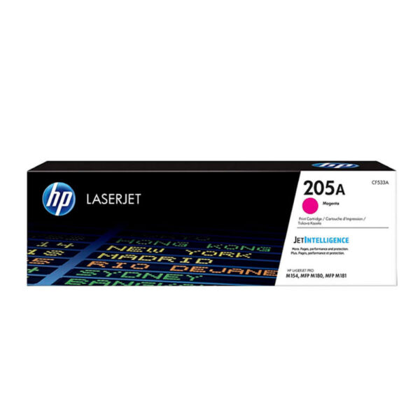 TONER HP CF533A 205A MAGENTA L.J M154A 900 PAGINAS