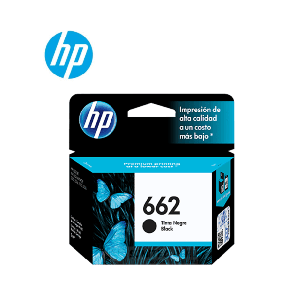 TINTA HP CZ103AL NEGRO 662 RENDIMIENTO 120 PAGINAS