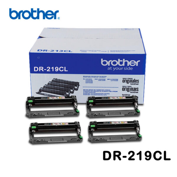 Tambor Brother DR219CL HL-L3280CDW / DCP-L3560CDW / MFC-L3760CDW Negro y Tricolor