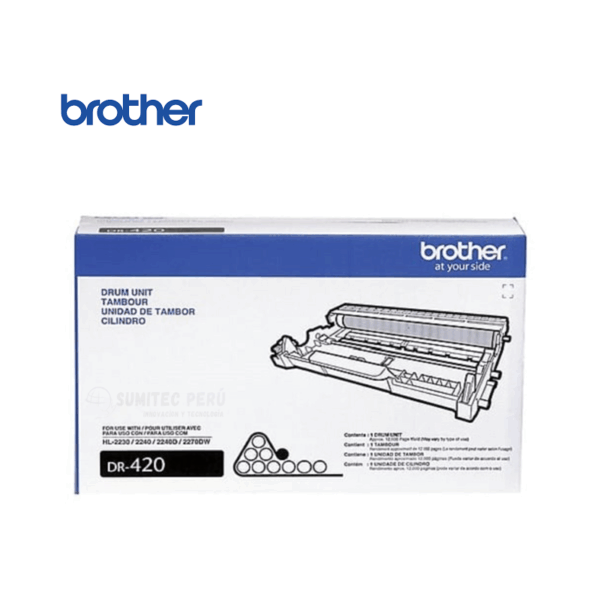 DRUM BROTHER DR420 NEGRO HL-2130/HL-2240 12,000 PAGINAS