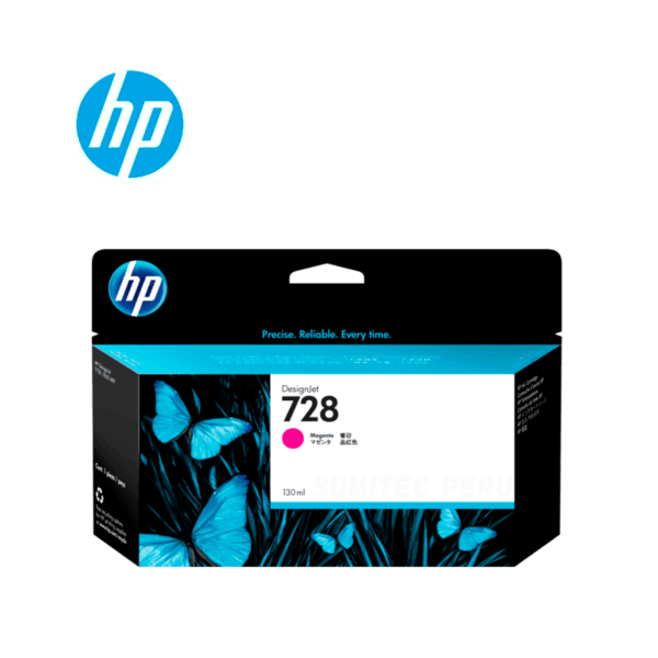 TINTA HP F9J66A 728 130ML MAGENTA