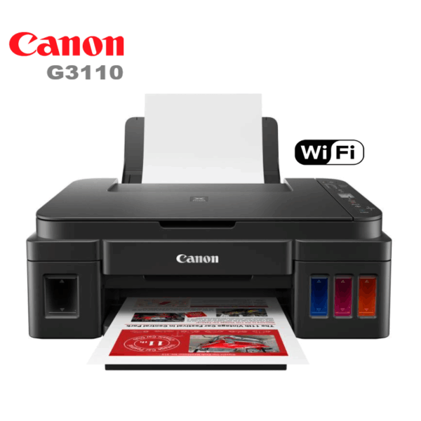 Impresora Canon Pixma G3110, imprime, escanea, copia, Wifi, USB