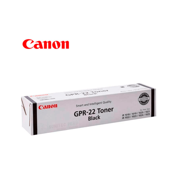 TONER CANON GPR-22 NEGRO IR1020 8.400 PAGINAS