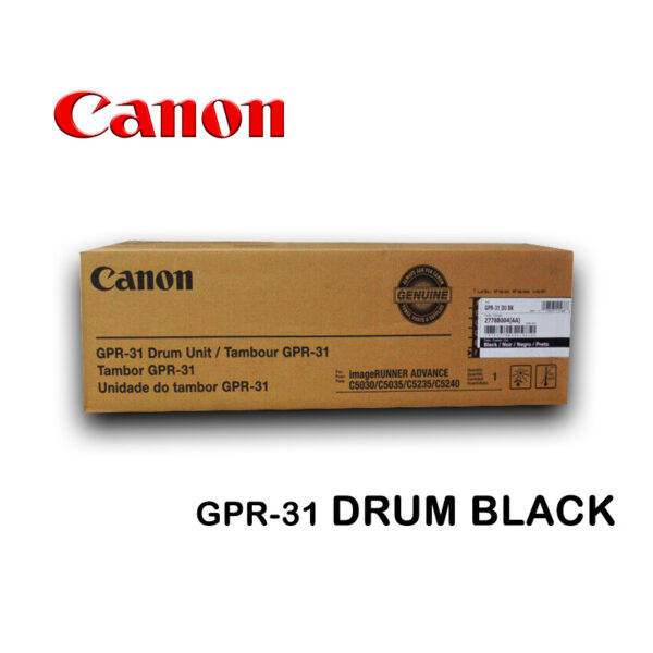 Tambor Canon GPR-31 Negro iR ADV C5240(A) / C5235(A) / C5035 / C5030 Original