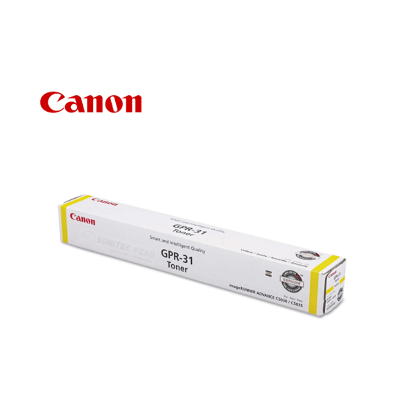 TONER CANON GPR-31 YELLOW ADVANCE 52355A 27.000 PAGINAS