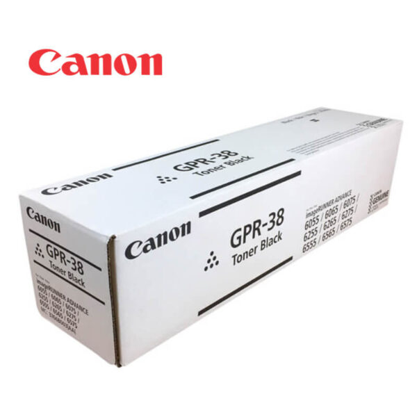 TONER CANON GPR-38 RENDIMIENTO 56.000 PAGINAS
