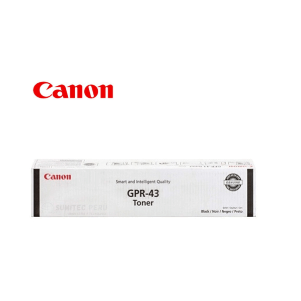 TONER CANON GPR-43 NEGRO IR ADVANCE 4025 30.200 PAGINAS