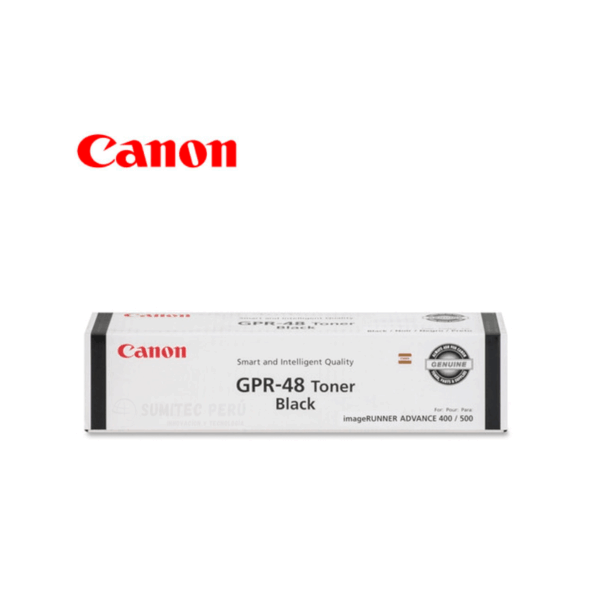 TONER CANON GPR-48 NEGRO ADVANCE 400iF 15.200 PAGINAS