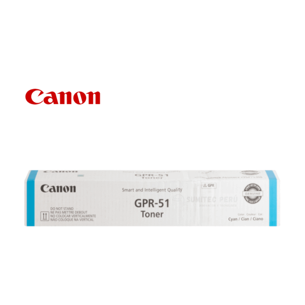 TONER CANON GPR-51 CYAN IR ADVANCE C250IF 23.000 PAGINAS