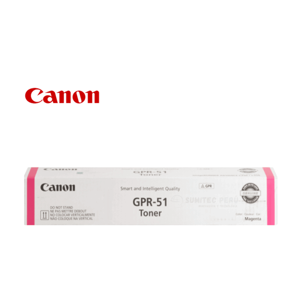 TONER CANON GPR-51 MAGENTA IR ADVANCE C250IF 23.000 PAGINAS