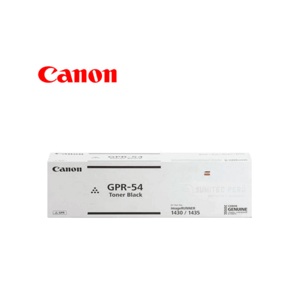 TONER CANON GPR-54 NEGRO RUNNER 1435IF 17.600 PAGINAS