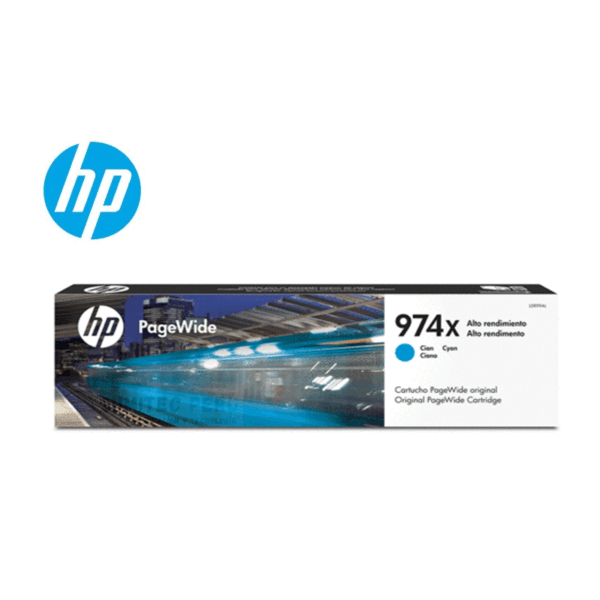 TINTA HP L0R99AL 974X CYAN PRO 477DW 7,000 PAGINAS