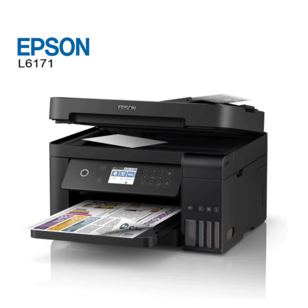 Impresora Multifuncional Epson L6171, imprime, escanea, copia, Wi-Fi, USB 2.0