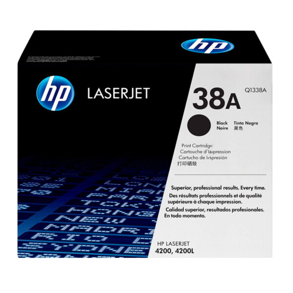TONER HP Q1338A 38A L.J 4200 NEGRO 12.000 PAGINAS