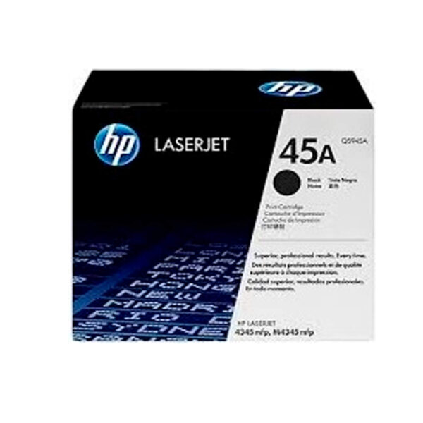 TONER HP Q5945A 45A L.J M4345 NEGRO 18.000 PAGINAS