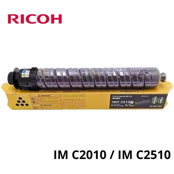 Toner Ricoh IM C2010, IM C2510 842591 Original Negro
