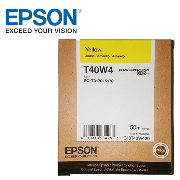 Tinta Epson T40W420 Yellow