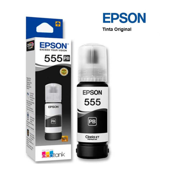 Tinta Epson T555120-AL Negro