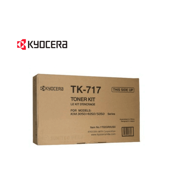 TONER KYOCERA TK-717 NEGRO KM-3050 34.000 PAGINAS