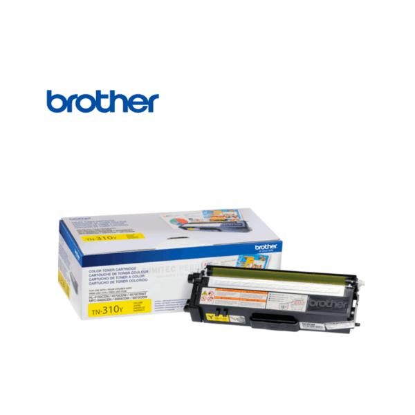 TONER BROTHER TN-310Y YELLOW 1,500 PAGINAS