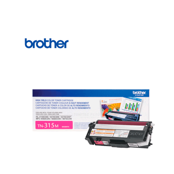 TONER BROTHER TN-315M MAGENTA 3,500 PAGINAS