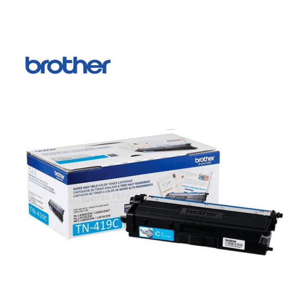 TONER BROTHER TN-319C CYAN 9,000 PAGINAS