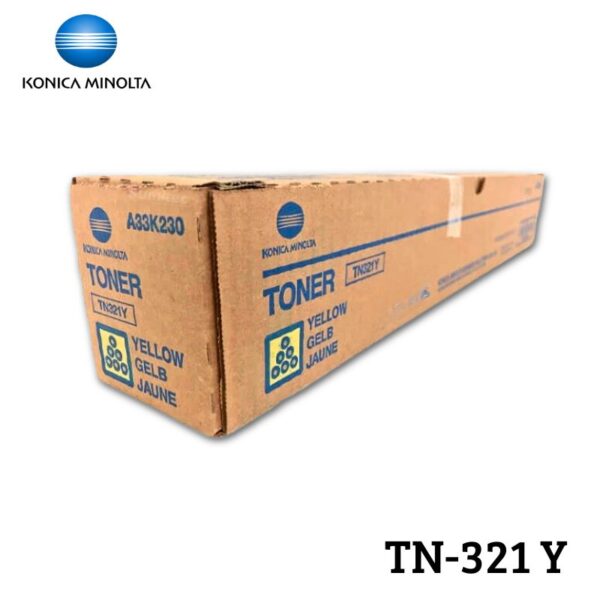 Tóner Konica Minolta TN-321Y original Yellow