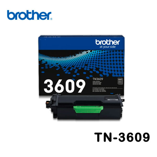 Toner Brother TN-3609 Rendimiento 3000 Paginas