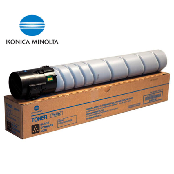 TONER KONICA MINOLTA TN-514K BLACK BIZHUB C-458, 558 A9E8191 28,000 páginas