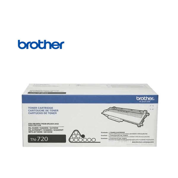 TONER BROTHER TN-720 NEGRO HL-5450DN 3.000 PAGINAS