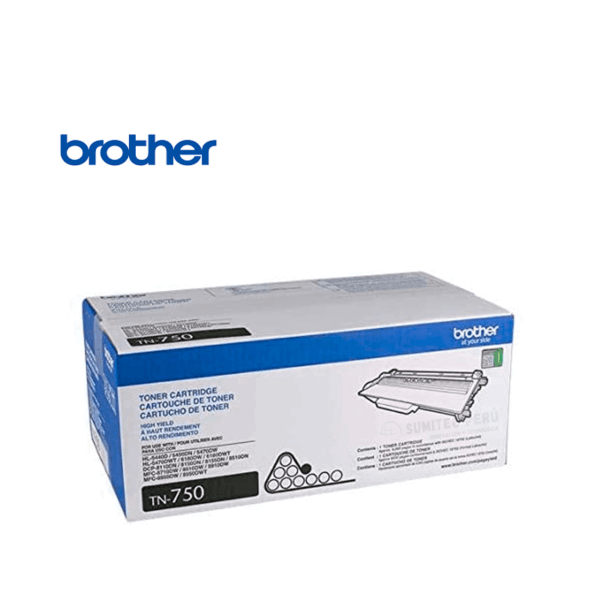 TONER BROTHER TN-750 NEGRO HL-5450DN 8.000 PAGINAS