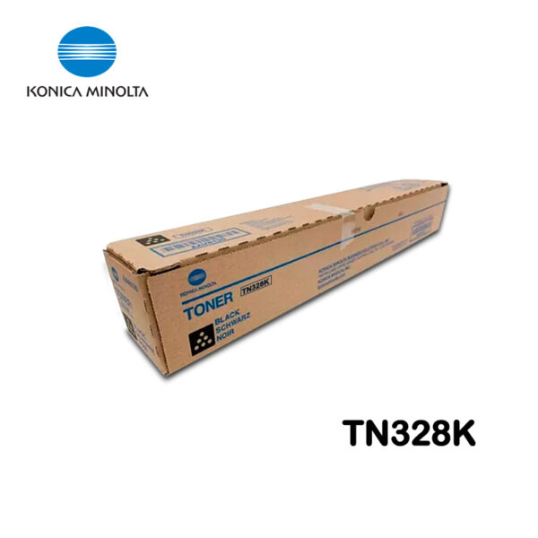 Toner Konica Minolta TN-328K Negro 28,000 PAG