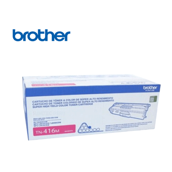 TONER BROTHER TN416M MAGENTA (MFCL8900CDW) 6,500 PAG.